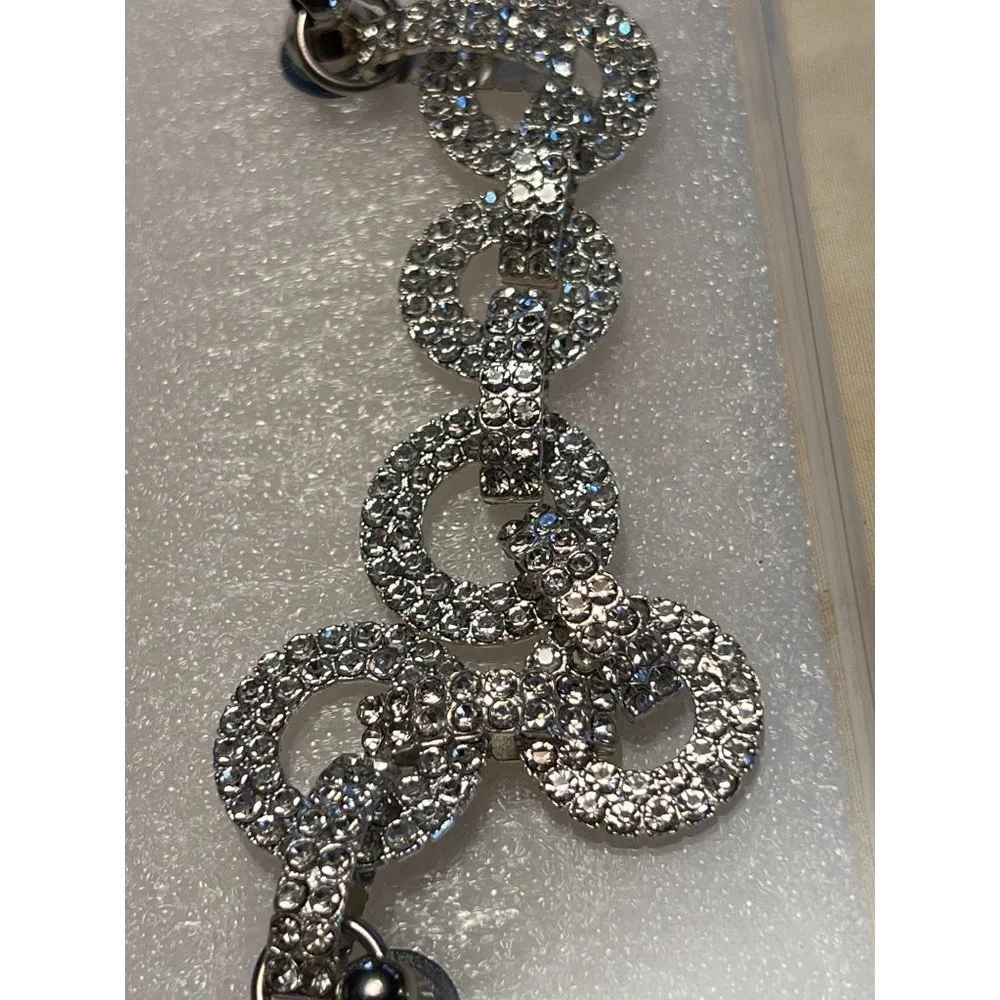 Luxury Clear Diamond Chain Wristband Antifall Soft Case IPhone 14 MaxPro